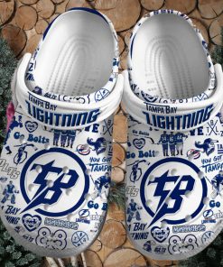 Tampa Bay Lightning NHL Sport Crocs Crocband Clogs Shoes Comfortable For Men Women and Kids – Footwearelite Exclusive