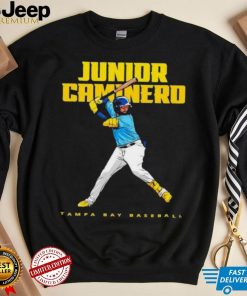 Tampa Bay Rays Junior Caminero Swing Pose shirt