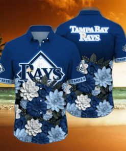 Tampa Bay Rays MLB Flower Hawaii Shirt And Tshirt For Fans