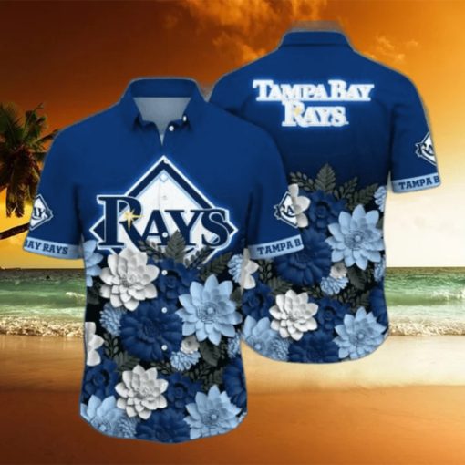 Tampa Bay Rays MLB Flower Hawaii Shirt And Tshirt For Fans