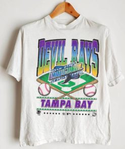 Tampa Bay Rays White Franklin Shot T Shirt