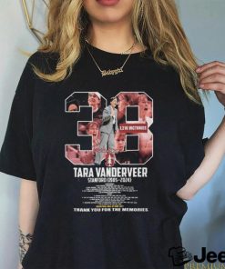 Tara Vanderveer Stanford 1985 2024 Thank You For The Memories T Shirt