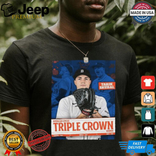 Tarik Skubal American League Triple Crown Winner Shirt