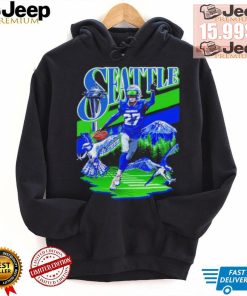 Tariq Woolen Seattle Seahawks football graphic shirt