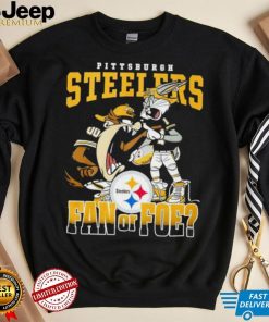 Tasmanian Devil and Bugs Bunny Pittsburgh Steelers fan or poe 2024 logo shirt