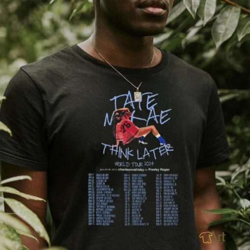 Tate Mcrae 2024 World Tour shirt