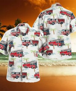 Taunton, Massachusetts, Taunton Fire Department 3D Hawaiian Shirt Gift For Summer