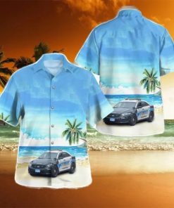 Taunton, Massachusetts, Taunton Police Department 3D Hawaiian Shirt Gift For Summer