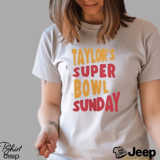 Taylor Super Bowl Shirt Taylor Super Bowl Sweatshirt Swift Super Bowl Chiefs Kelce Superbowl Shirt Taylors Boyfriend Shirt