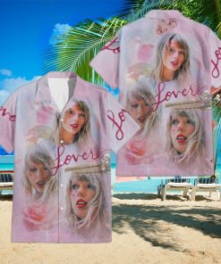 Taylor Swift Lover Album Pink Cute 2024 Trendy Hawaiian Shirt