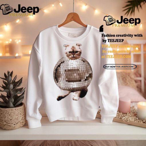 Taylor Swift Mirrorball Cat Shirt