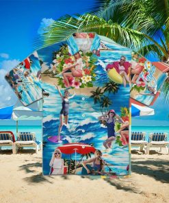 Taylor Swift On The Beach 2024 Trendy Hawaiian Shirt