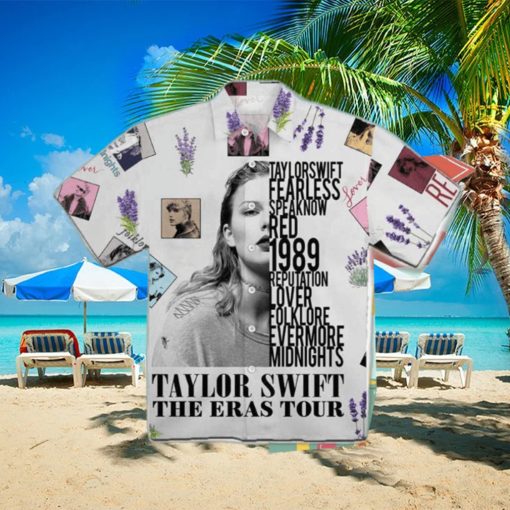 Taylor Swift The Eras Tour Album 2024 Trendy Hawaiian Shirt