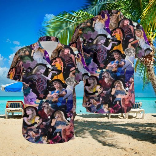 Taylor Swift The Eras Tour Full Clothes 2024 Summer Trend Fan Gifts Hawaiian Shirt