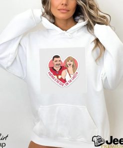 Taylor Travis Kelce heart shirt