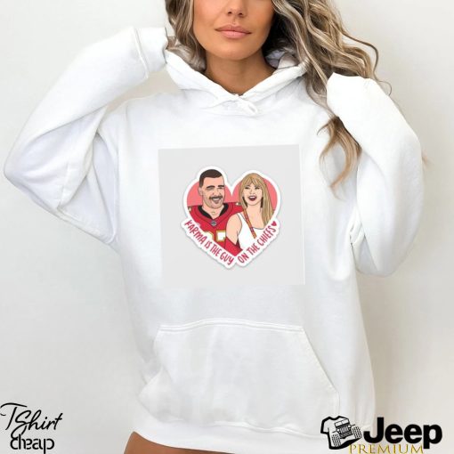 Taylor Travis Kelce heart shirt