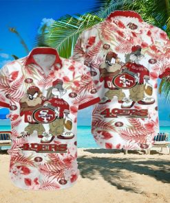 Taz And Bugs San Francisco 49ers Hawaiian Shirt For NFL Team