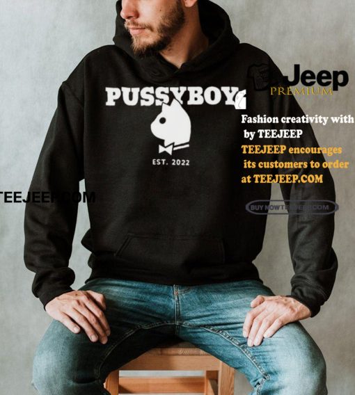 Tboy Pussyboy Cat Est 2022 Shirt