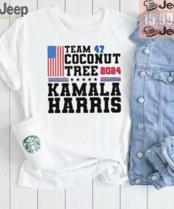 Team 47 Coconut Tree Shirt Kamala Harris Coconut Tree Shirt Kamala 2024 President Shirt