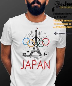 Team Japan Olympics Paris 2024 logo shirt