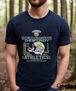 Team Riot RTR World Champions Destroy Athletics Shirt