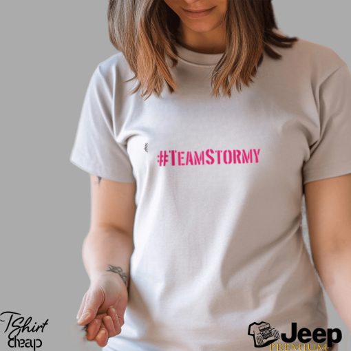 Team Stormy Daniels Pink Logo T Shirt