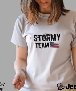 Team Stormy Flag USA T Shirt