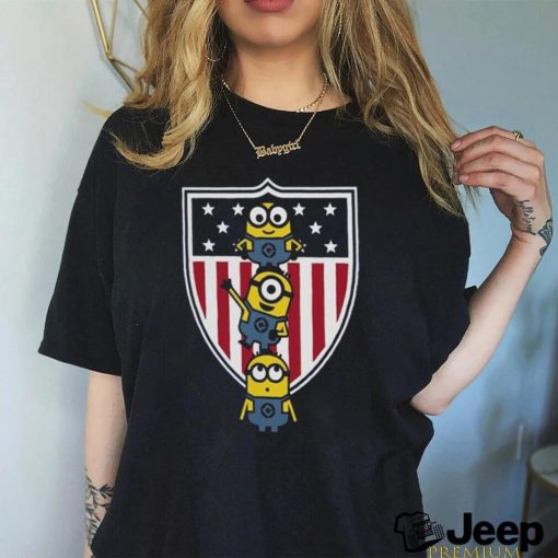 Team USA Unisex Minions Flag Logo Shirt