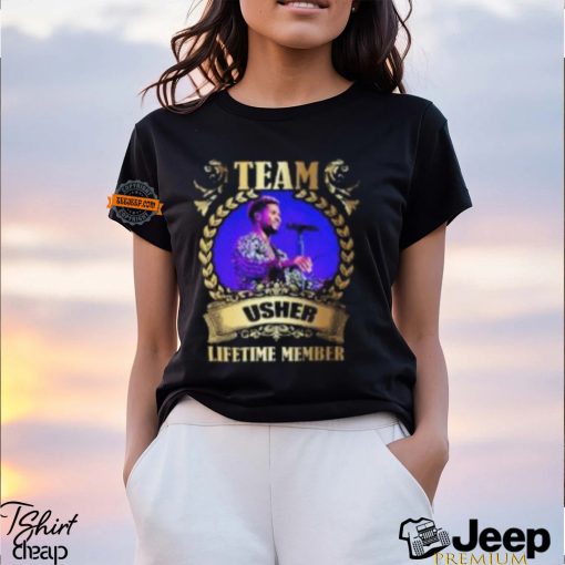 Team Usher Lifetime Member T Shirt