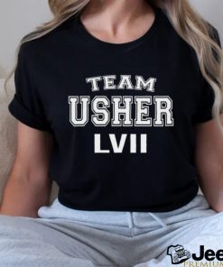 Team Usher Lviii Funny Halftime Football Shirt