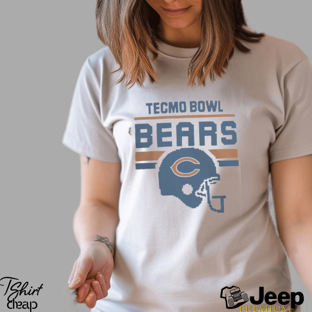 White chicago on sale bears t shirt