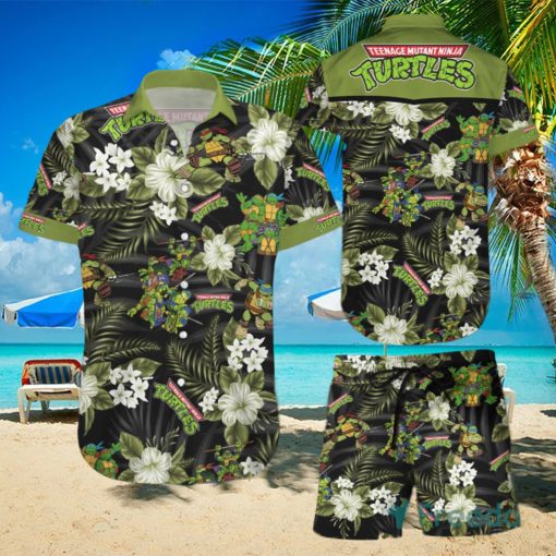 Teenage Mutant Ninja Turtles Hawaiian Shirts And Short Summer Beach Set