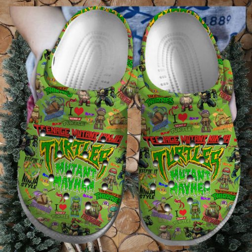 Teenage Mutant Ninja Turtles Movie Crocs Crocband Clogs Shoes Comfortable For Men Women and Kids – Footwearelite Exclusive