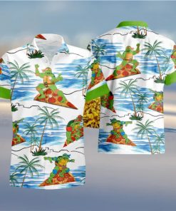 Teenage Mutant Ninja Turtles Surfing Hawaiian Shirt And Short