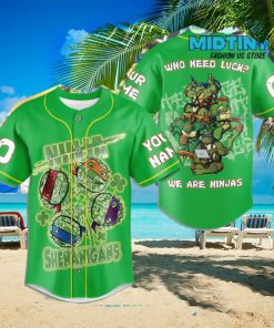 Teenage Mutant Ninja Turtles We Are Ninjas Personalized Baseball Jersey