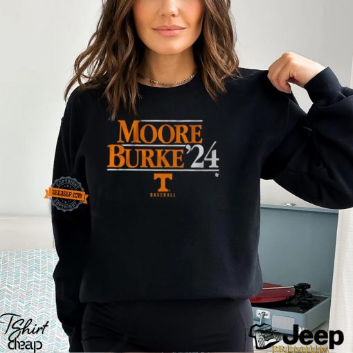 Tennessee Baseball Moore Burke ’24 shirt