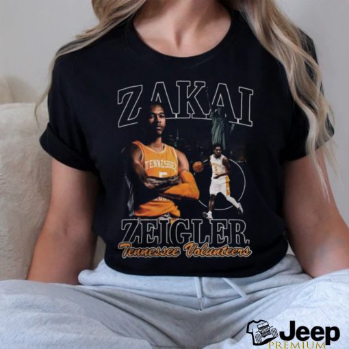 Tennessee Basketball Zakai Zeigler Vintage 2024 Shirt