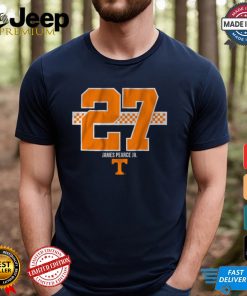 Tennessee Football James Pearce Jr. 27 Stripe Shirt