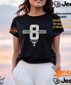 Tennessee Football Nico Iamaleava #8 Stripe t shirt