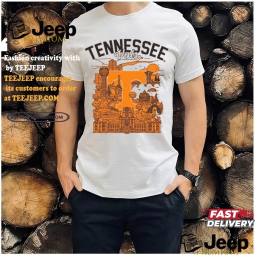 Tennessee Orange Tennessee Volunteers City Line Shirt