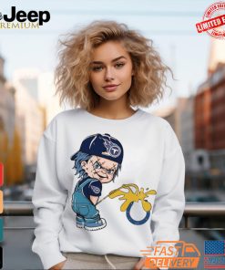 Tennessee Titans Chucky pissing on Indianapolis Colts Shirt