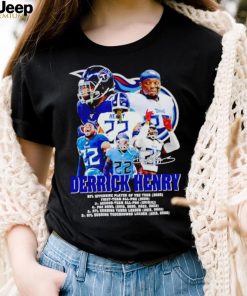 Tennessee Titans Derrick Henry NFL Offensive Player of the year signature shirt