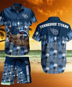 Tennessee Titans NFL Groot Graphic New Trends Hawaiian Shirt And Short For Men Women Gift Summer Beach Team Holiday