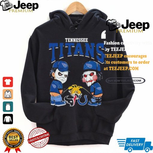 Tennessee Titans NFL Halloween Peeing Funny Shirt