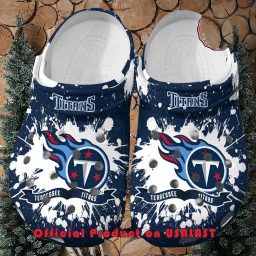 Tennessee Titans NFL New For This Season Trending Crocs Clogs Shoes