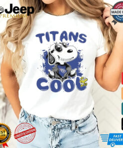 Tennessee Titans NFL Team Snoopy Joe Cool T Shirt