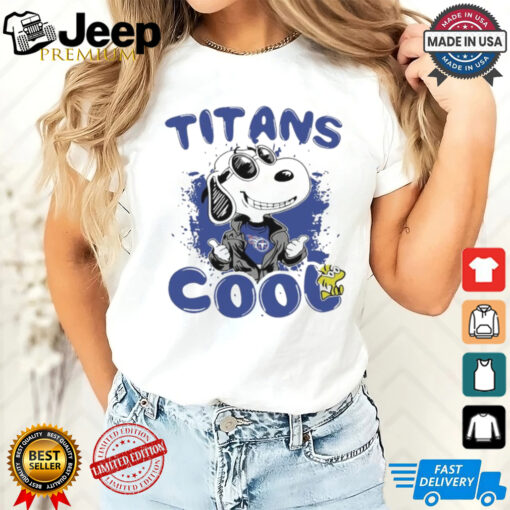 Tennessee Titans NFL Team Snoopy Joe Cool T Shirt