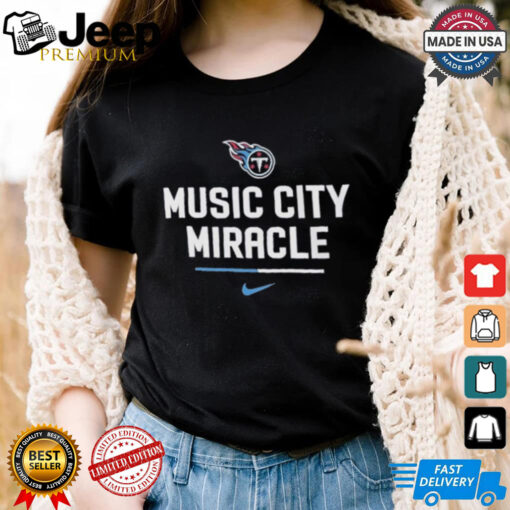 Tennessee Titans Nike Music City Miracle Shirt