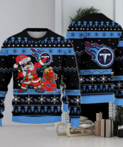 Tennessee Titans Santa Claus Ugly Christmas Sweater