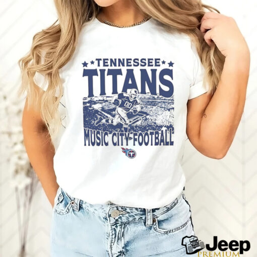 Tennessee Titans music city football logo shirt